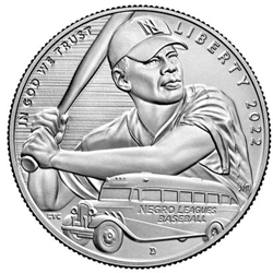 2022-D Negro Leagues Baseball Uncirculated Half Dollar