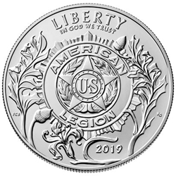 2019-P American Legion 100th Anniversary Uncirculated Silver Dollar