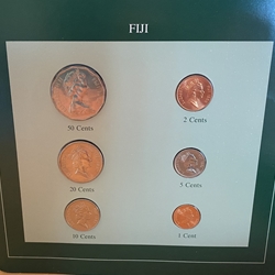 Coin Sets of All Nations, Fiji