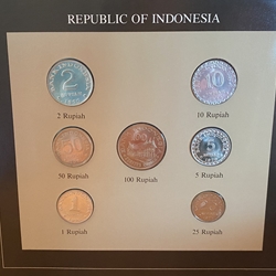 Coin Sets of All Nations, Indonesia