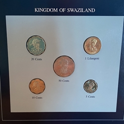 Coin Sets of All Nations, Swaziland