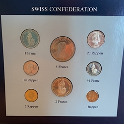 Coin Sets of All Nations, Switzerland