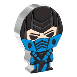 2022 1 oz Niue Silver Chibi Mortal Kombat Sub-Zero