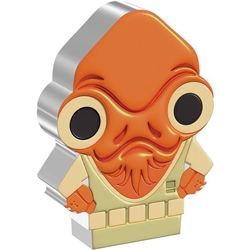 2022 1 oz Niue Star Wars Silver Chibi Admiral Ackbar