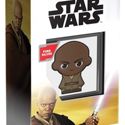 2023 Niue Star Wars™ Mace Windu™ 1oz Silver Chibi® Coin $99.00