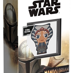 2023 Niue Star Wars: The Mandalorian™ Ahsoka Tano™ 1oz Silver Chibi® Coin