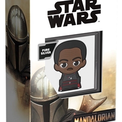 2023 Niue Star Wars: The Mandalorian™ Moff Gideon™ 1oz Silver Chibi® Coin