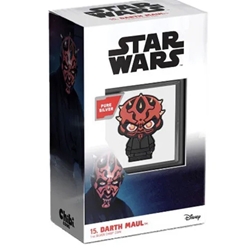 2022 Niue Star Wars™ – Darth Maul™ 1oz Silver Chibi® Coin