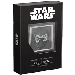 2022 Niue Star Wars™ The Faces of the First Order™ – Kylo Ren™ 1oz Silver Coin