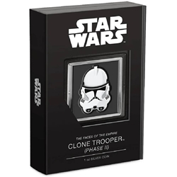 2022 Niue Star Wars™ The Faces of the Empire™ – Clone Trooper™ (Phase 2) 1oz Silver Coin