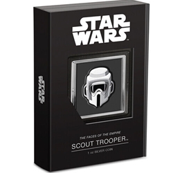 2021 Niue Star Wars™ The Faces of the Empire™ – Scout Trooper™ 1oz Silver Coin