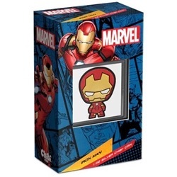 2023 Niue Marvel – Iron Man 1oz Silver Chibi® Coin