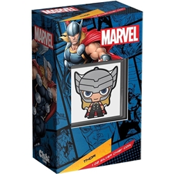 2023 Niue Marvel - Thor 1oz Silver Chibi® Coin