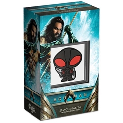 2023 Niue DC Comics - BLACK MANTA™ 1oz Silver Chibi® Coin