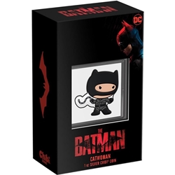 2022 Niue DC Comics - THE BATMAN™ – CATWOMAN™ 1oz Silver Chibi® Coin