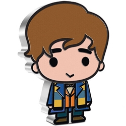 2021 1 oz Niue Silver Chibi Fantastic Beasts Newt Scamander