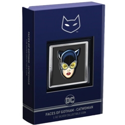 2022 Niue DC Comics - Faces of Gotham™ - CATWOMAN™ 1oz Silver Coin