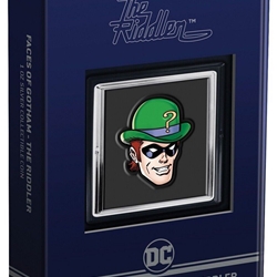 2022 Niue DC Comics - Faces of Gotham™ The Riddler™ 1oz Silver Coin