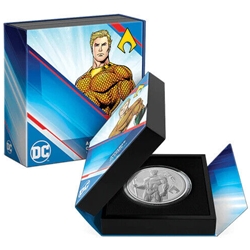 2021 Niue DC Comics AQUAMAN™ Classic 1oz Silver Coin