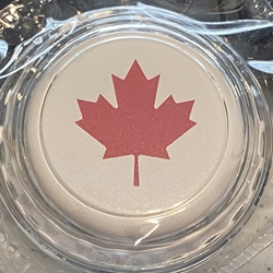 2021 Chad 6 gram World Landmarks - Canada Bottle Cap Proof Silver Coin