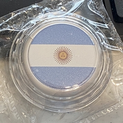 2022 Chad 6-gram World Landmarks - Argentina Bottle Cap Proof Silver Coin