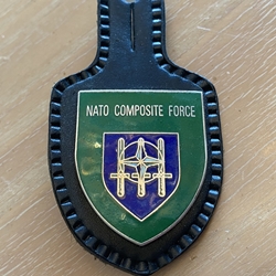 Bundeswehr Brustanhänger / Bundeswehr Pocket Badges, NATO Composite Force