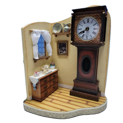 M.I. Hummelscapes, #1127-D Grandfather Clock Display, Wanted