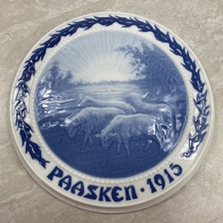 Bing & Grøndahl Easter / Paasken 1915 Sheep Grazing