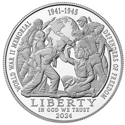 2024-P Greatest Generation Proof Silver Dollar