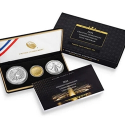 2024 Greatest Generation Three-Coin Proof Set