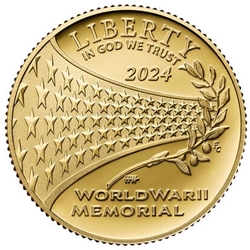 2024-W Greatest Generation Proof Five-Dollar Gold Coin