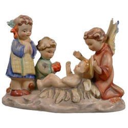 M.I. Hummel 113 Heavenly Song, Candleholder, Tmk 2