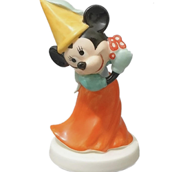 17-255-12, M.I. Hummel Figurines / Disney Figurine, Minnie, Tmk 6