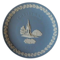 Wedgwood, Christmas Plate 1986 Albert Memorial, Wanted