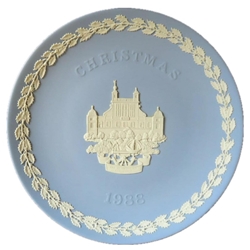 Wedgwood, Christmas Plate 1988 Old Observatory Greenwich, Wanted