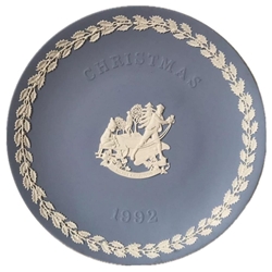 Wedgwood, Christmas Plate 1992 Merry Christmas, Wanted