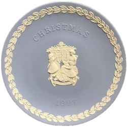 Wedgwood, Christmas Plate 1997 Merry Christmas, Wanted