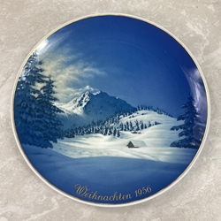 Rosenthal Weihnachten Christmas Plate, 1956