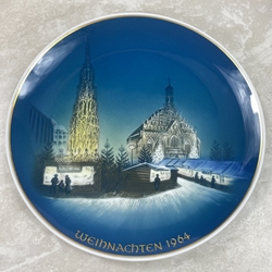 Rosenthal Weihnachten Christmas Plate, 1964